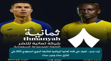 تردد جديد.. تعرف على قناة ثمانية الرياضية لمتابعة الدوري السعودي 2025 على النايل سات وعرب سات